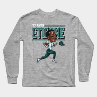 Travis Etienne Jacksonvilles Cartoon Long Sleeve T-Shirt